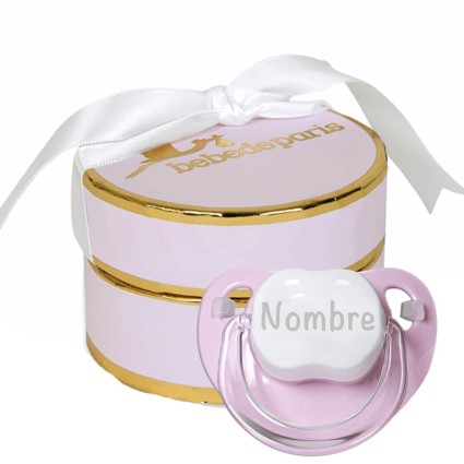 Cajita Regalo Bebé Recién Nacido Personalizado (Rosa) – RegalosBaby