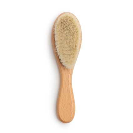 Regalo para bebé sostenible y natural con 2 Muselinas, mordedor y chupetero rosa 2