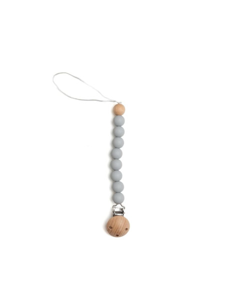 Chupete con Chupetero de Silicona | Accesorio Seguro y Elegante para Bebé
