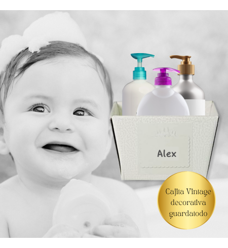 Doudou y chupete personalizado con el nombre del bebé | Regalo único y tierno