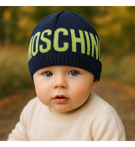 Gorro para bebé Moschino | Moda infantil con estilo