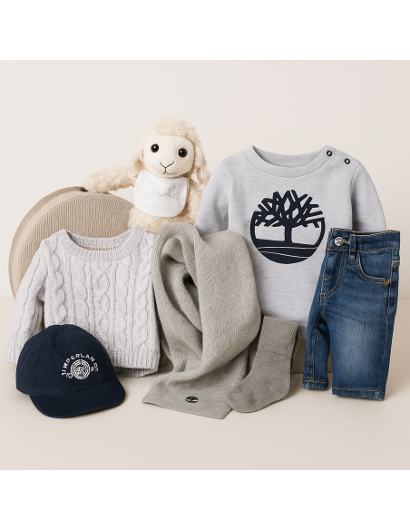 Conjunto Cool Timberland para bebé | Estilo moderno y urbano