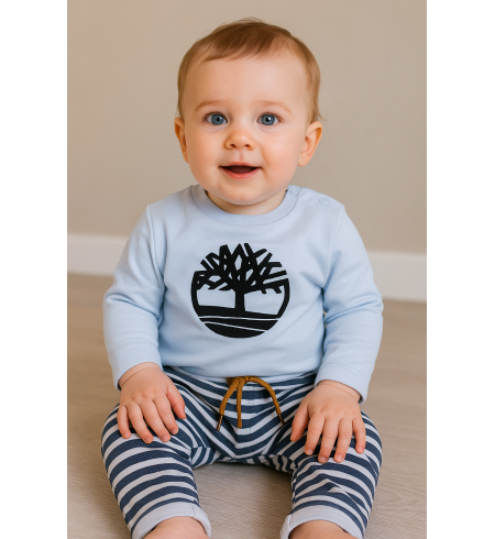 Conjunto confortable Timberland para bebé | Comodidad y estilo diario