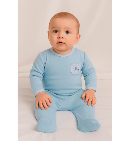 Cesta Bebé Clásica | Canastilla Elegante para Recién Nacido - Bebé de París