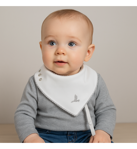 Babero bandana para bebé | Estilo y protección para el día a día
