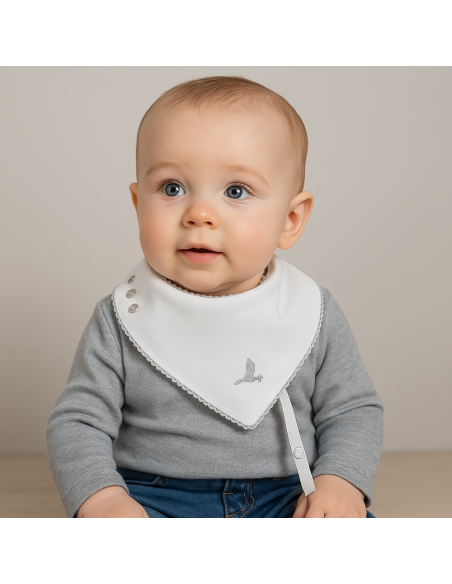 Babero bandana para bebé | Estilo y protección para el día a día