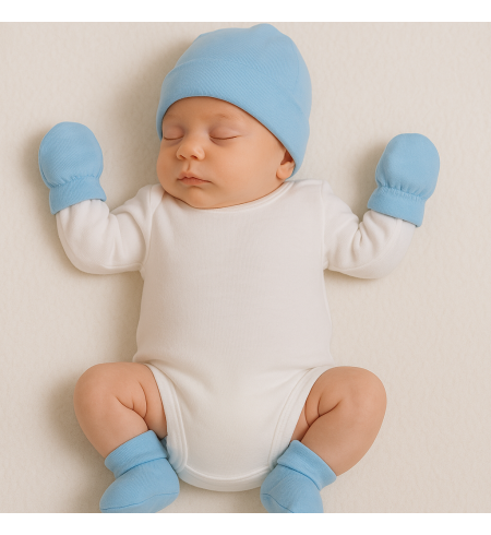 Cesta Bebé Clásica Plena | Canastilla Completa para Recién Nacido - Bebé de París