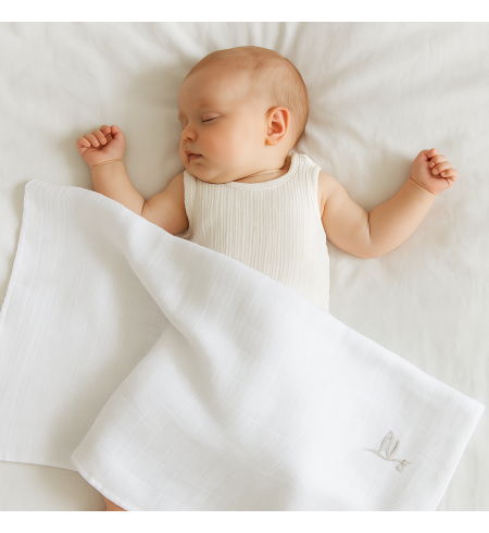 Canastilla Bebé Serenity Esencial | Regalo Natural, Elegante y Personalizable - Bebé de París