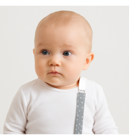 Canastilla chupete personalizado y complementos para recién nacido | Regalo completo y único