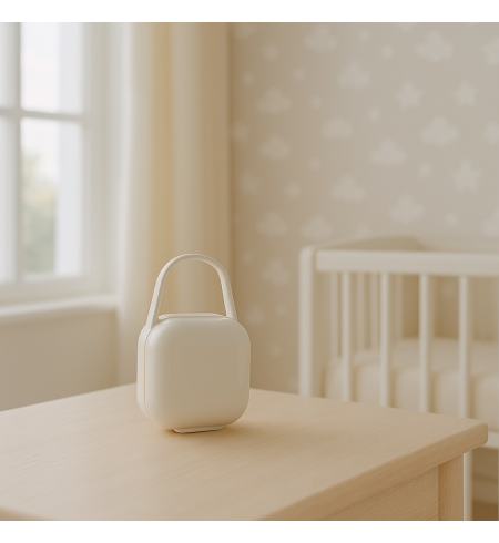 Set Chupete Personalizado, Sonajero y Chupetero con Caja | Regalo para Bebé