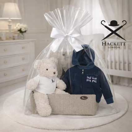 Canastilla Hackett Conjunto Sudadera para Bebé | Regalo Moderno y de Marca - Bebé de París