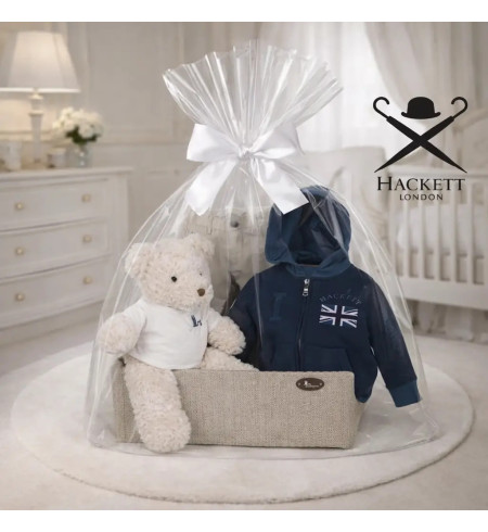 Canastilla Hackett Conjunto Sudadera para Bebé | Regalo Moderno y de Marca - Bebé de París