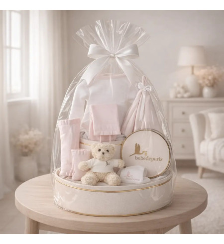 Canastilla Bebé Tender | Regalo Tierno y Suave para Recién Nacidos - Bebé de París