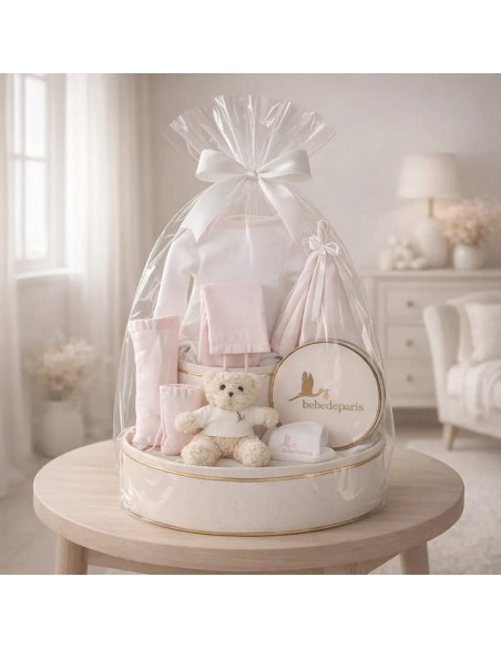 Canastilla Bebé Tender | Regalo Tierno y Suave para Recién Nacidos - Bebé de París