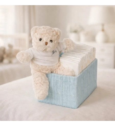 Tarta de Pañales Bebé Happy | Regalo Original, Práctico y Personalizado - Bebé de París