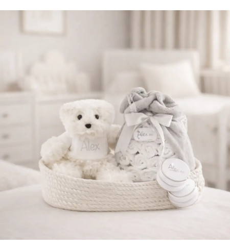 Tarta de Pañales con Osito | Regalo Original y Tierno para Bebé