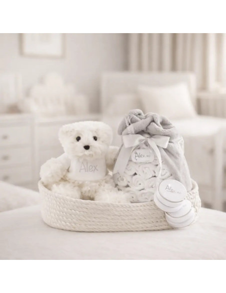 Tarta de Pañales con Osito | Regalo Original y Tierno para Bebé