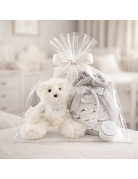 Tarta de Pañales con Osito | Regalo Original y Tierno para Bebé