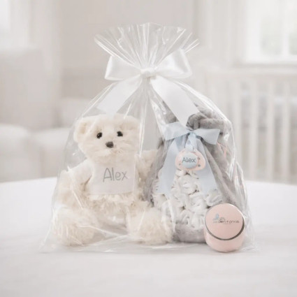 Tarta de Pañales con Osito | Regalo Original y Tierno para Bebé