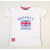 camiseta blanca hackett london