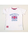 camiseta blanca hackett london