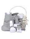 Canastilla Bebe Serenity Ensueño Gris