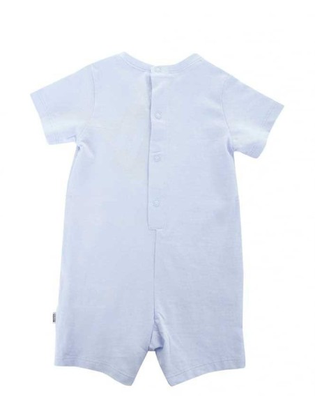 Mono Hugo Boss Manga Corta Azul Back