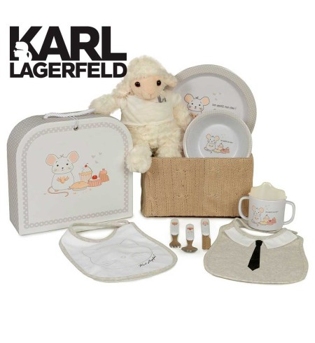 Canastilla Karl Lagerfeld Baby Deli con Logo