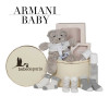 Canastilla Armani Baby Essentials gris