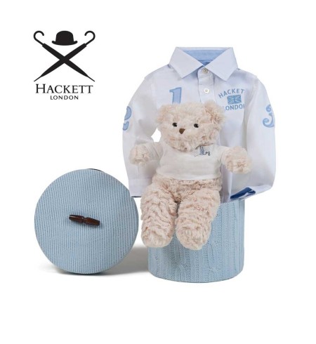 Canastilla Bebé Hackett Camisa Blanca