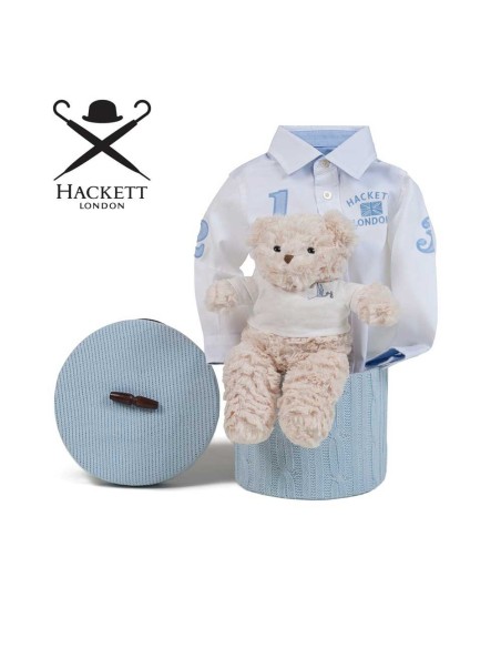 Canastilla Bebé Hackett Camisa Blanca