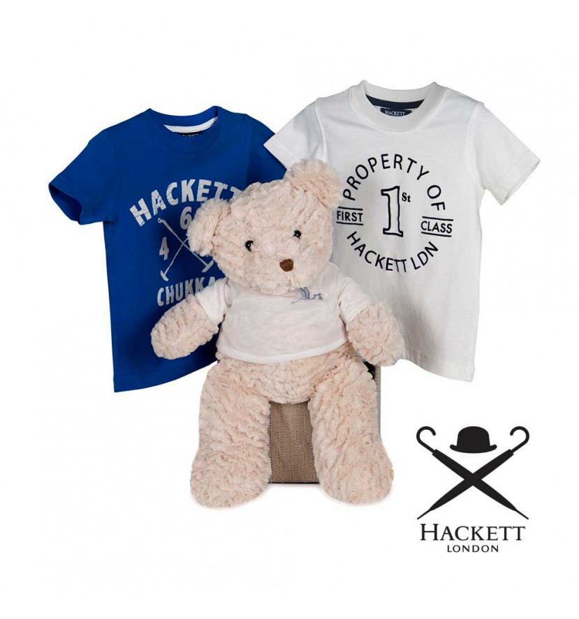 Canastilla Bebé Hackett Set Camisetas
