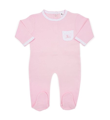 Pijama Estrellitas Bebé rosa