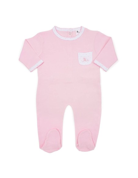 Pijama Estrellitas Bebé rosa