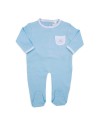 pijama bebe azul