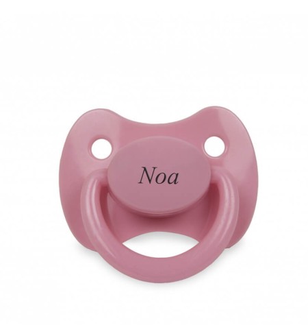 chupete personalizado rosa