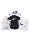 regalo bebé Set regalo bebé bodies cat Karl Lagerfed