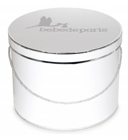 Canastilla Bebé Mi Albornoz Bordado