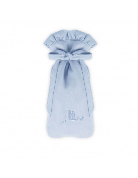 Canastilla Clásica Esencial con Osito Teddy azul