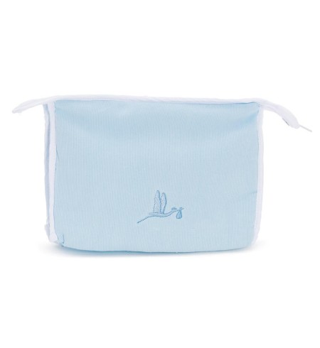 Canastilla Clásica Plena Con Oso azul