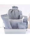 Kit Regalo Fundas Accesorios Bebé  gris