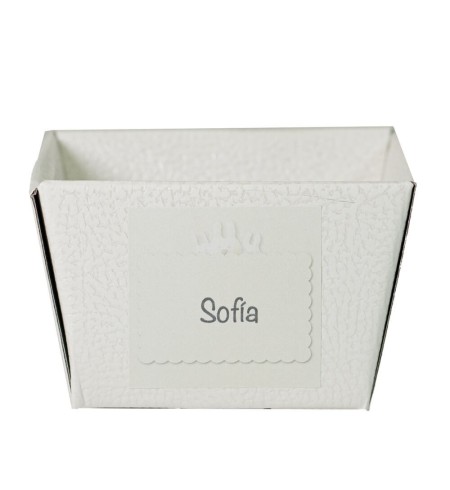 Pack de 2 chupetes personalizados y oso de peluche gris