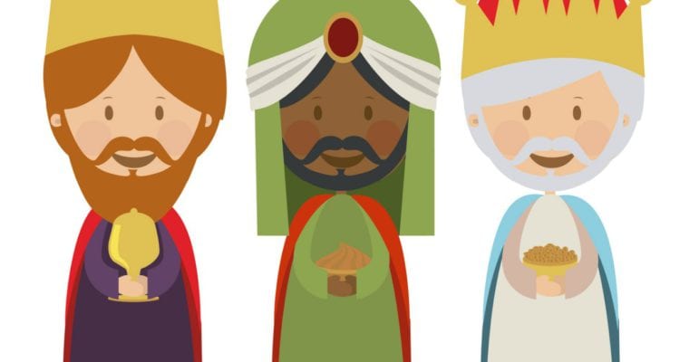 Los Reyes Magos vienen en camino…Sus primeros regalos