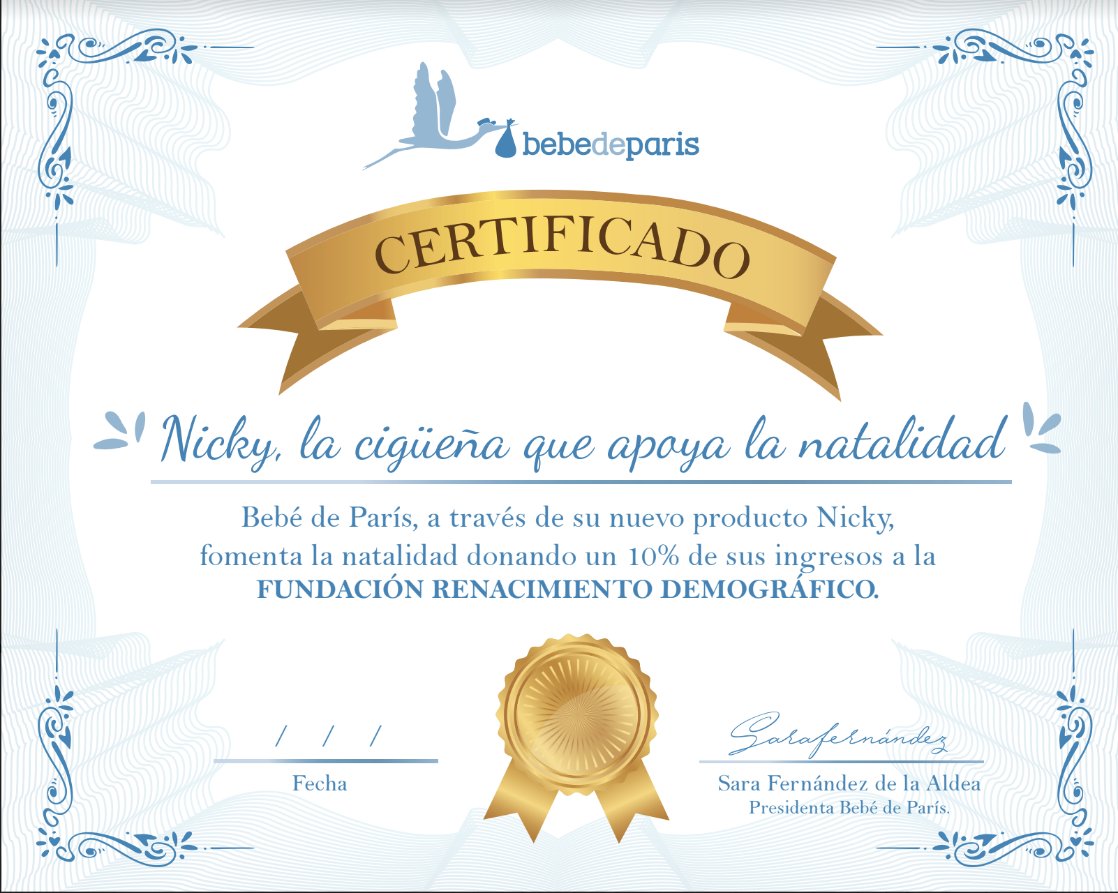 Nicky la cigüeña